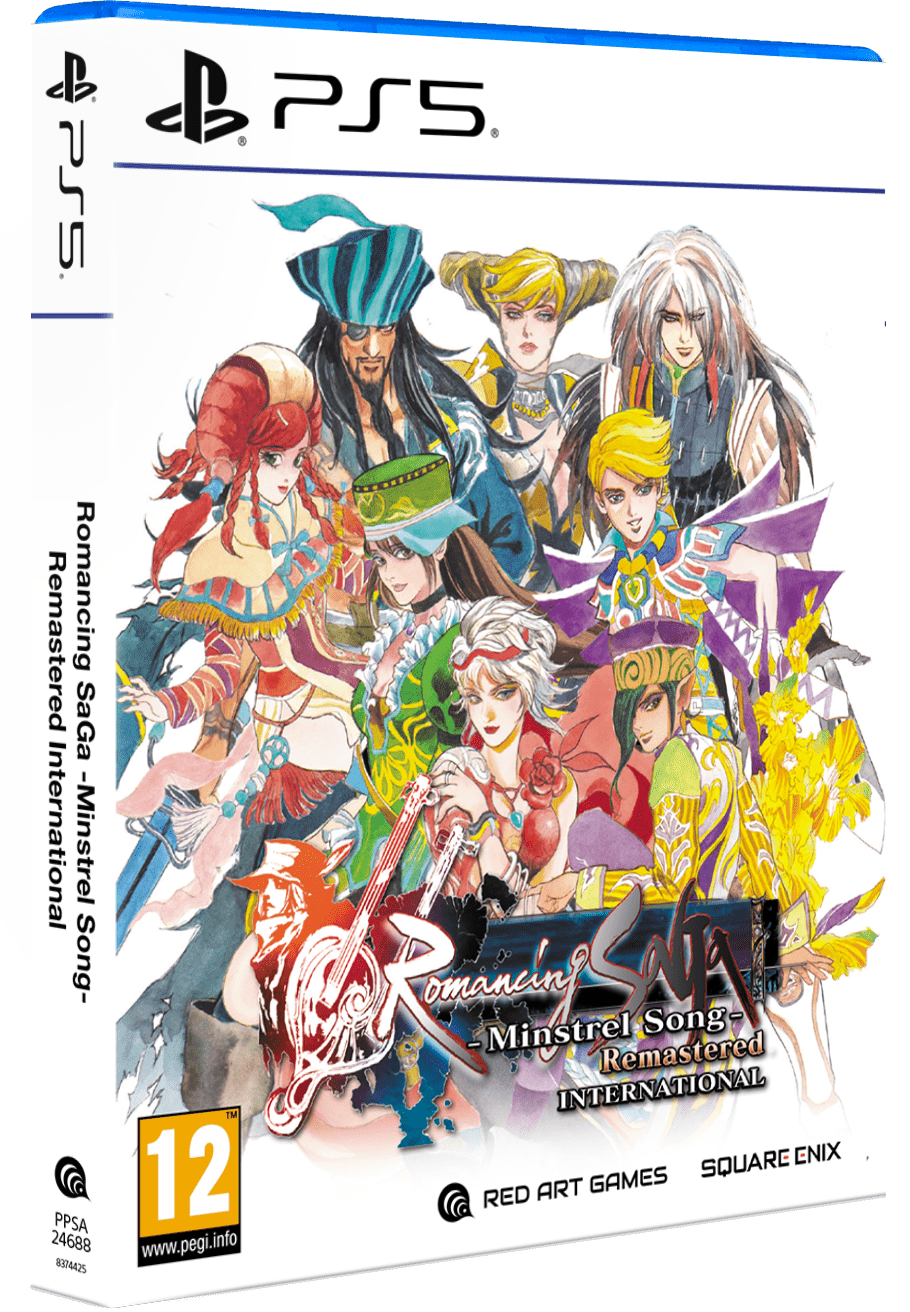 Romancing SaGa Minstrel Song Remastered International PS5 - Jeux Vidéo Physique - Red Art Games - Shop Just for Games