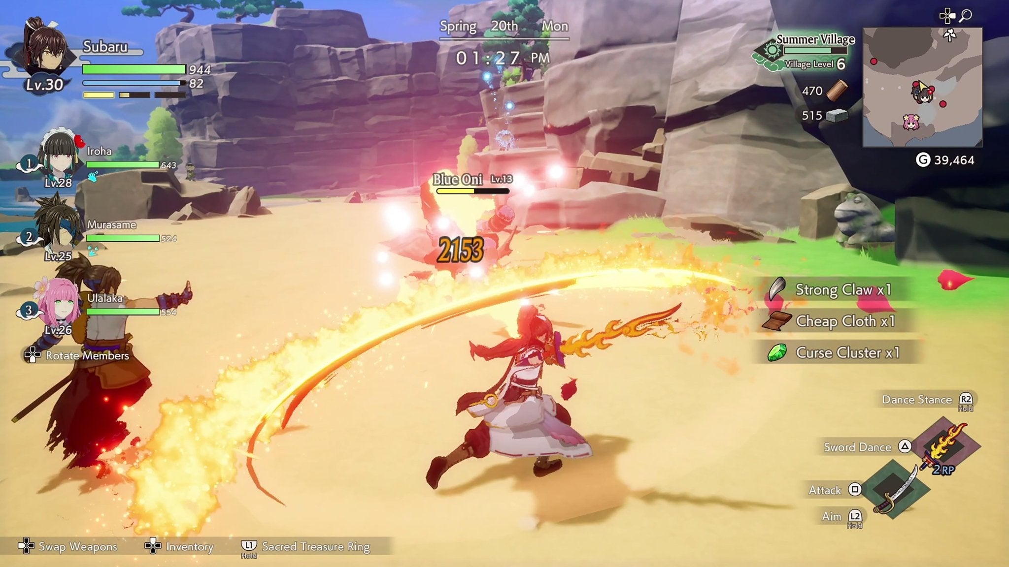 Rune Factory Guardians of Azuma PS5 - Jeux Vidéo Physique - MARVELOUS - Shop Just for Games