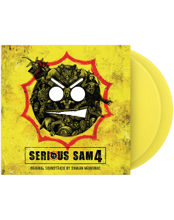 Serious Sam 4 OST Vinyle - 2LP - Vinyles - Laced Records - Shop Just for Games