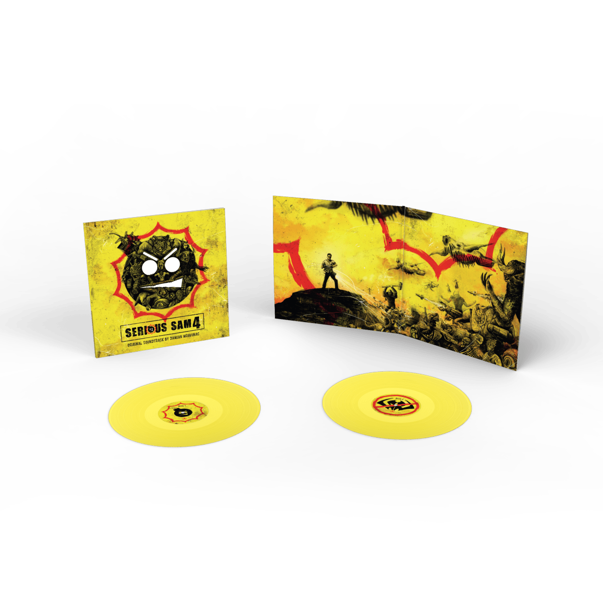 Serious Sam 4 OST Vinyle - 2LP - Vinyles - Laced Records - Shop Just for Games