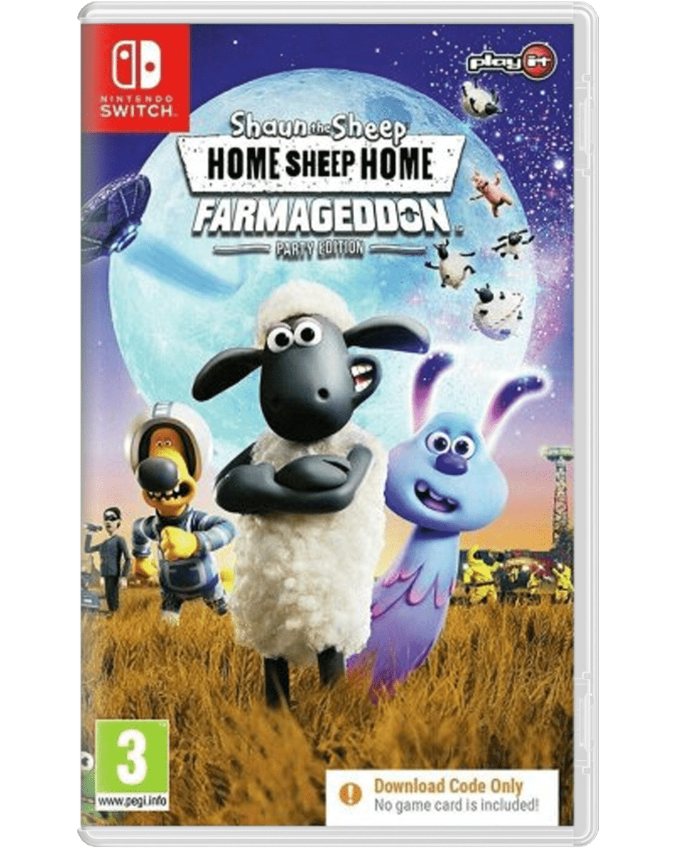 Shaun the Sheep Nintendo SWITCH (Code de téléchargement) - Jeux Vidéo Code de Téléchargement - PLAY IT - Shop Just for Games