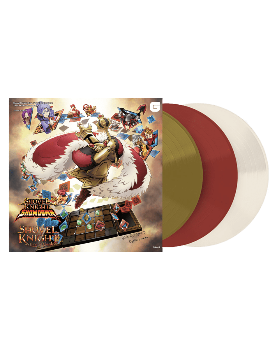 Shovel Knight King of Cards The Definitive OST 3LP - Vinyles - Brave Wave - Shop Just for Games