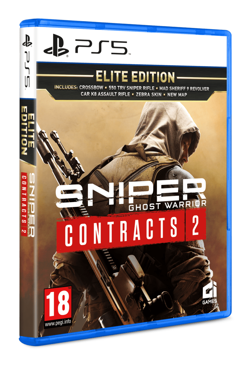 Sniper Ghost Warrior Contracts 2 Elite Edition PS5 - Jeux Vidéo Physique - CI Games - Shop Just for Games