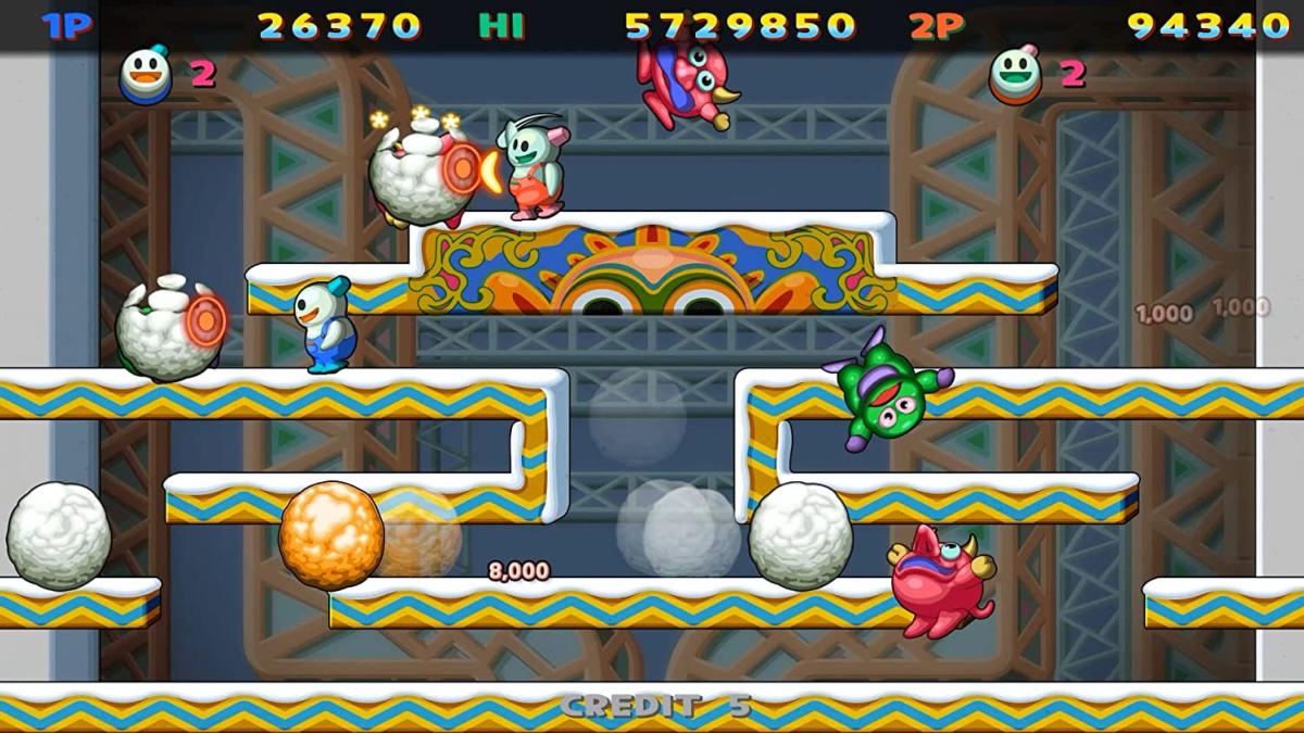 Snow Bros Nick & Tom Special Nintendo SWITCH - Jeux Vidéo Physique - Clear River Games - Shop Just for Games