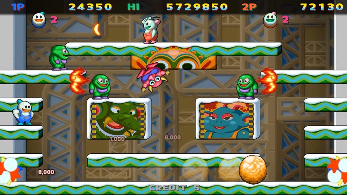 Snow Bros Nick & Tom Special Nintendo SWITCH - Jeux Vidéo Physique - Clear River Games - Shop Just for Games