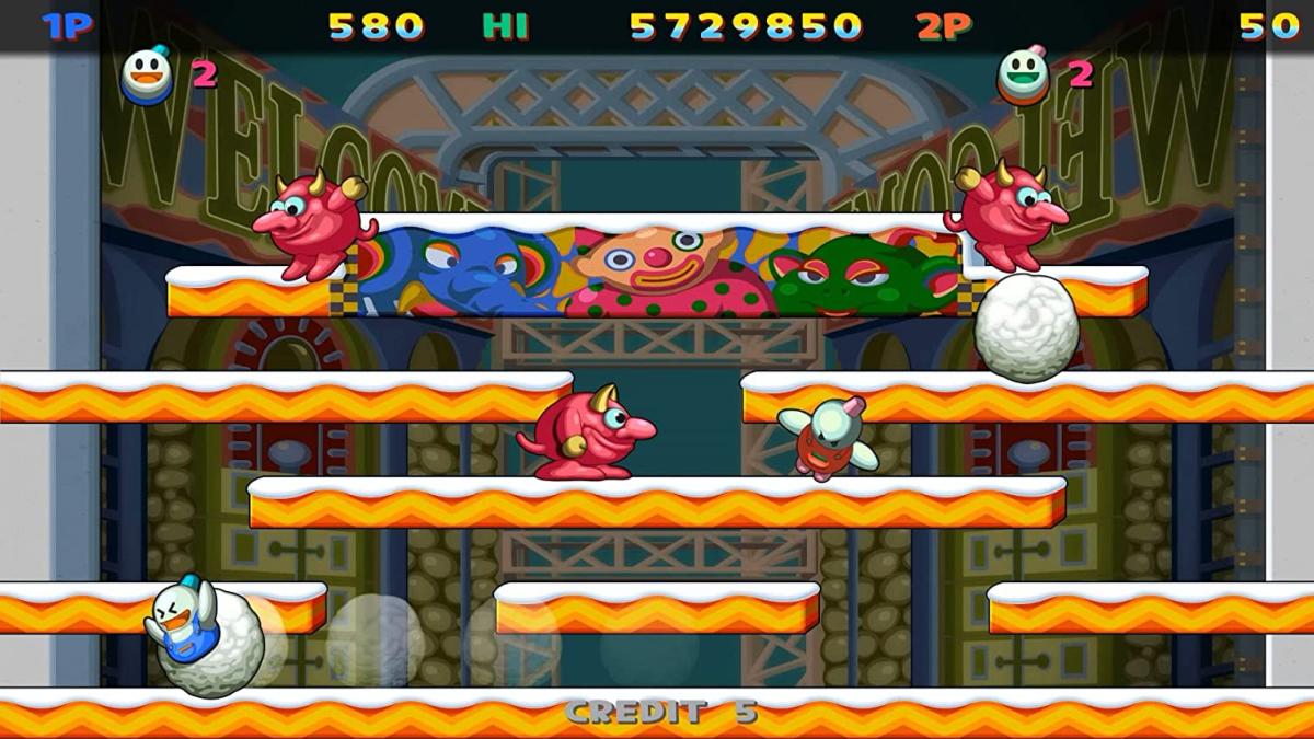 Snow Bros Nick & Tom Special Nintendo SWITCH - Jeux Vidéo Physique - Clear River Games - Shop Just for Games