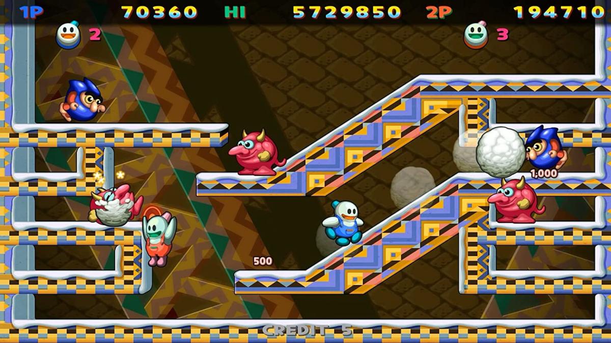 Snow Bros Nick & Tom Special Nintendo SWITCH - Jeux Vidéo Physique - Clear River Games - Shop Just for Games