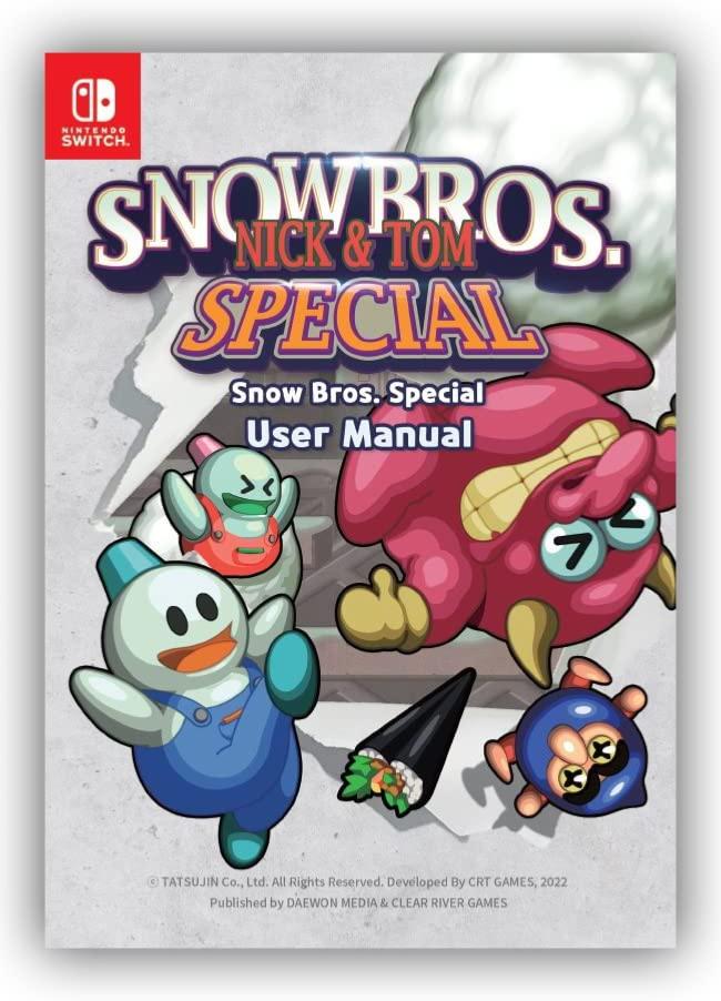 Snow Bros Nick & Tom Special Nintendo SWITCH - Jeux Vidéo Physique - Clear River Games - Shop Just for Games