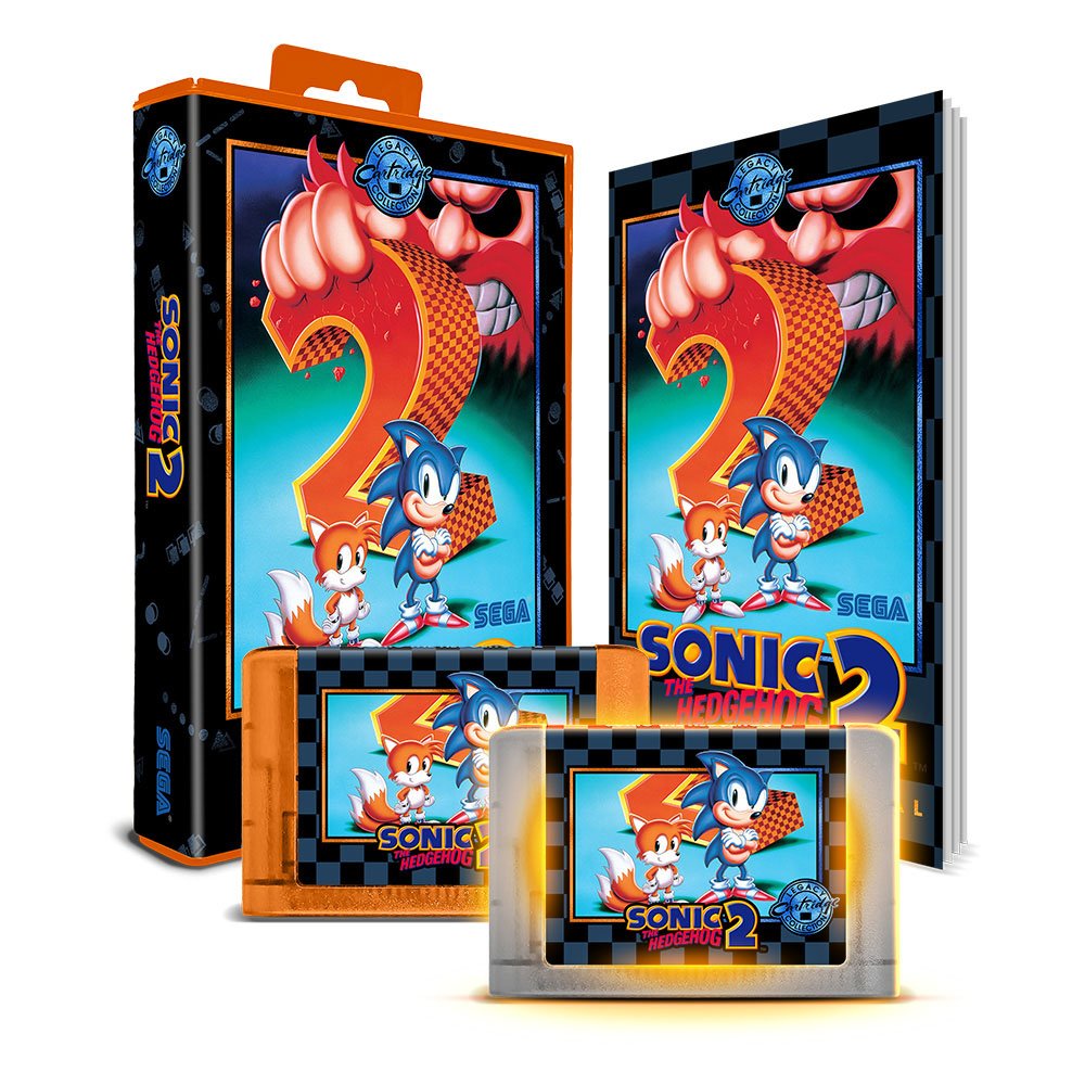 Sonic the Hedgehog 2 - 35th Anniversary Legacy Collection - Cartouche GENESIS NTSC - iam8bit - Jeux Rétro - iam8bit - Shop Just for Games