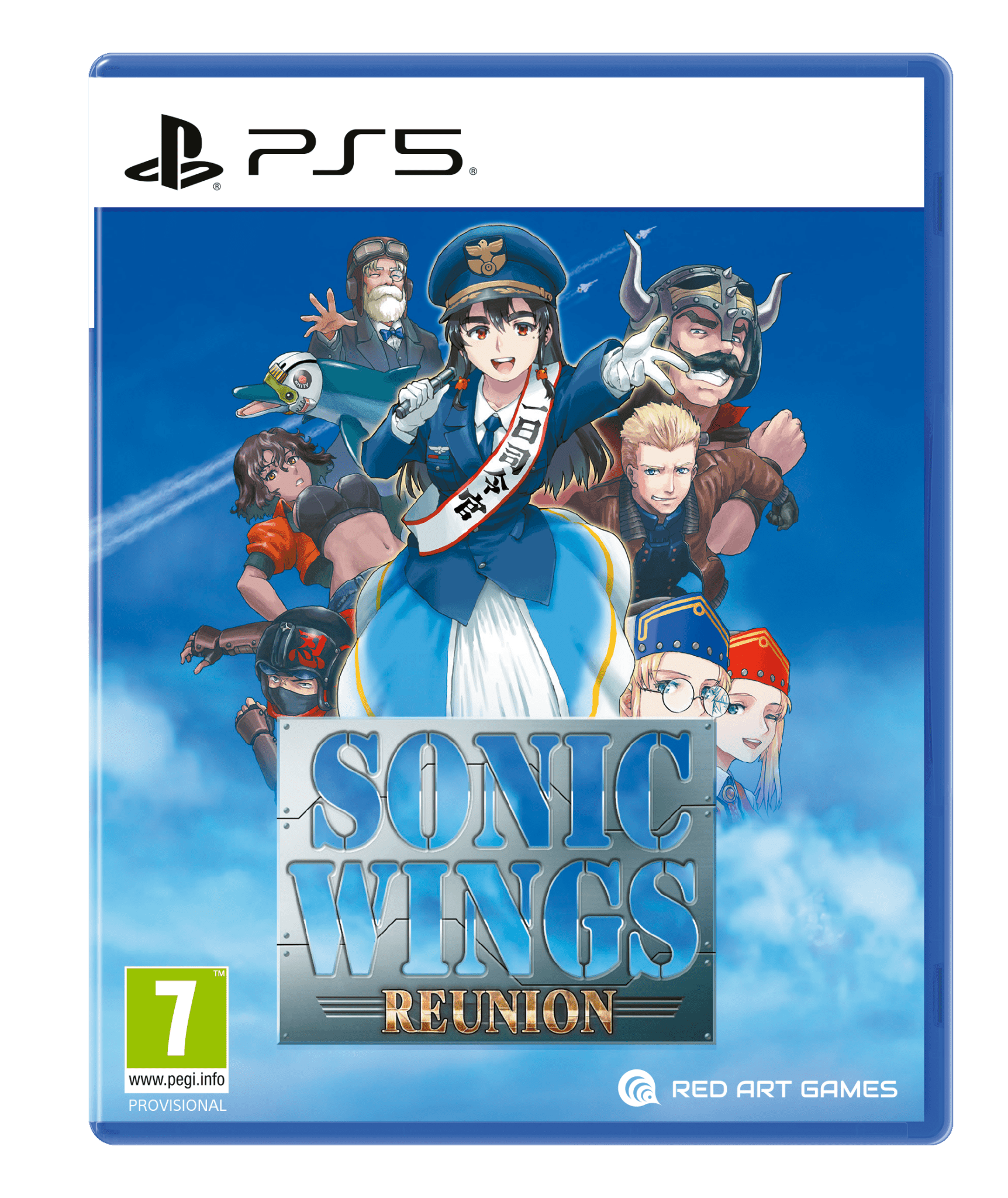 Sonic Wings Reunion PS5 - Jeux Vidéo Physique - Red Art Games - Shop Just for Games