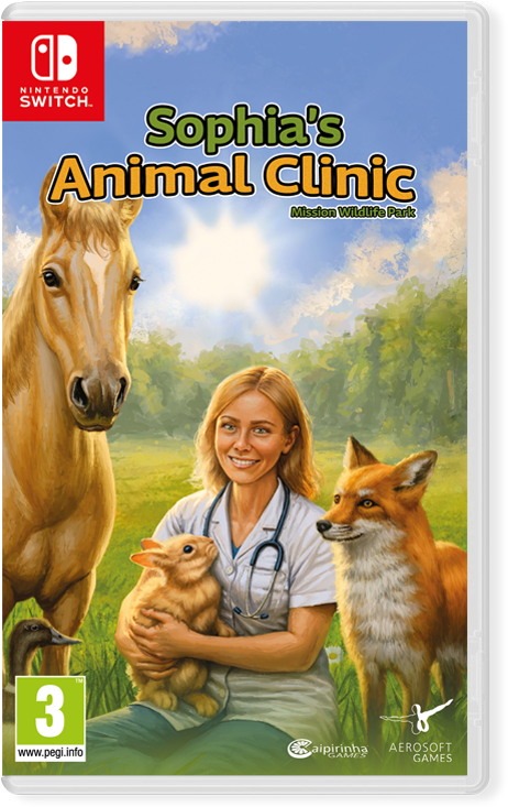 Sophia's Animal Clinic Mission Wildlife Park Nintendo Switch - Jeux Vidéo Physique - Aerosoft - Shop Just for Games