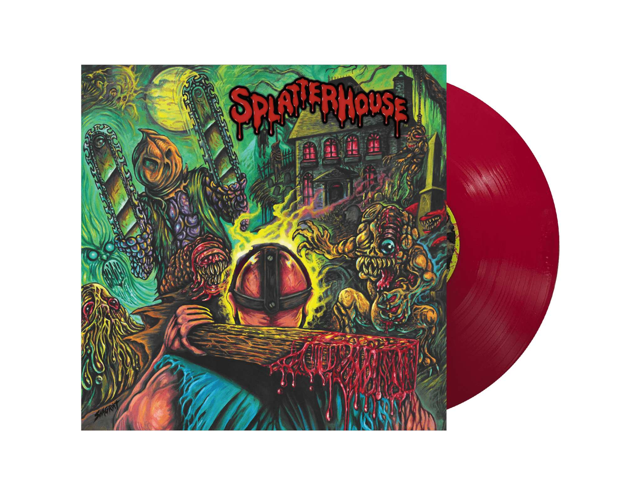 Splatterhouse: Original Video Game Soundtrack Vinyle - 1LP - Vinyles - SpaceLab9 - Shop Just for Games