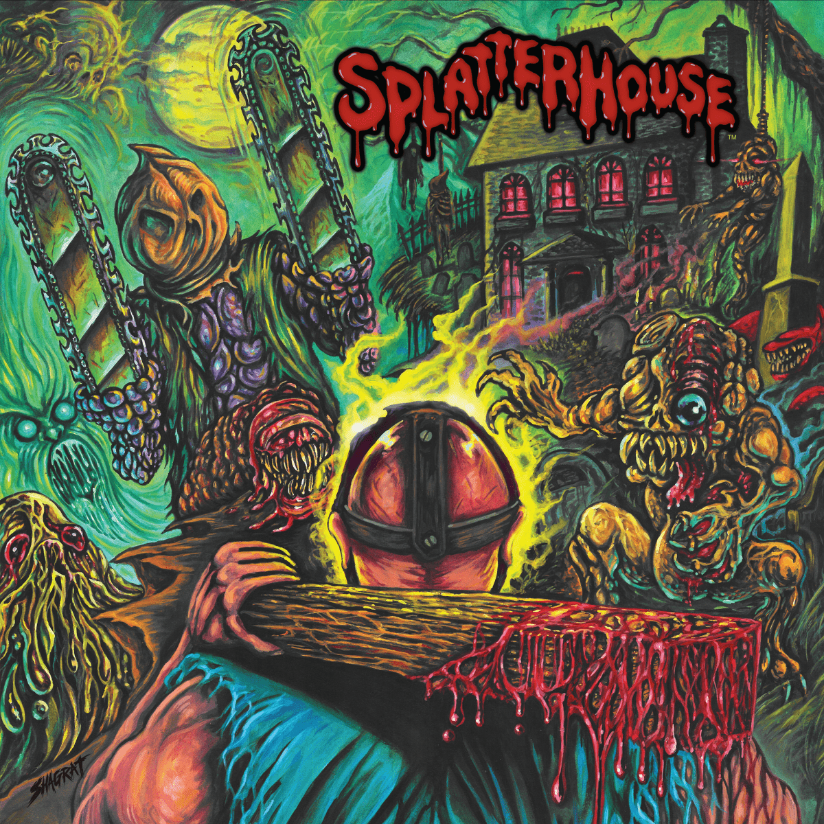 Splatterhouse: Original Video Game Soundtrack Vinyle - 1LP - Vinyles - SpaceLab9 - Shop Just for Games