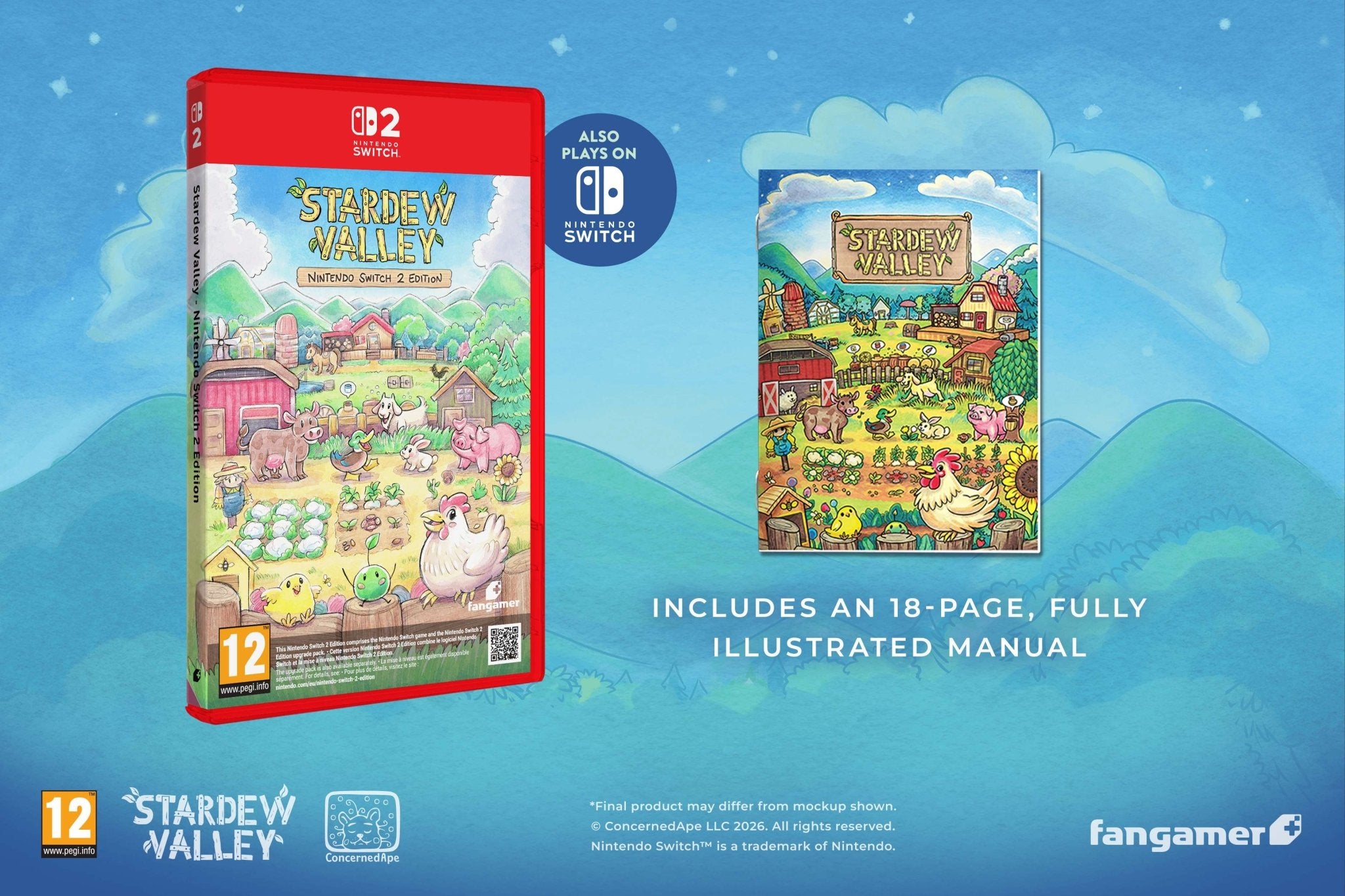 Stardew Valley Switch 2 - Jeux Vidéo Physique - UIE - Shop Just for Games