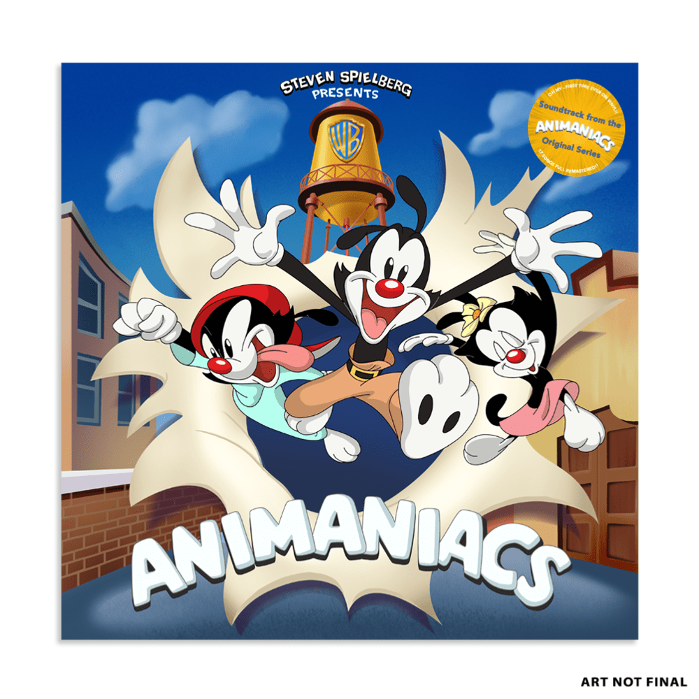 Steven Spielberg Presents Animaniacs OST Vinyle - 1LP - Vinyles - iam8bit - Shop Just for Games