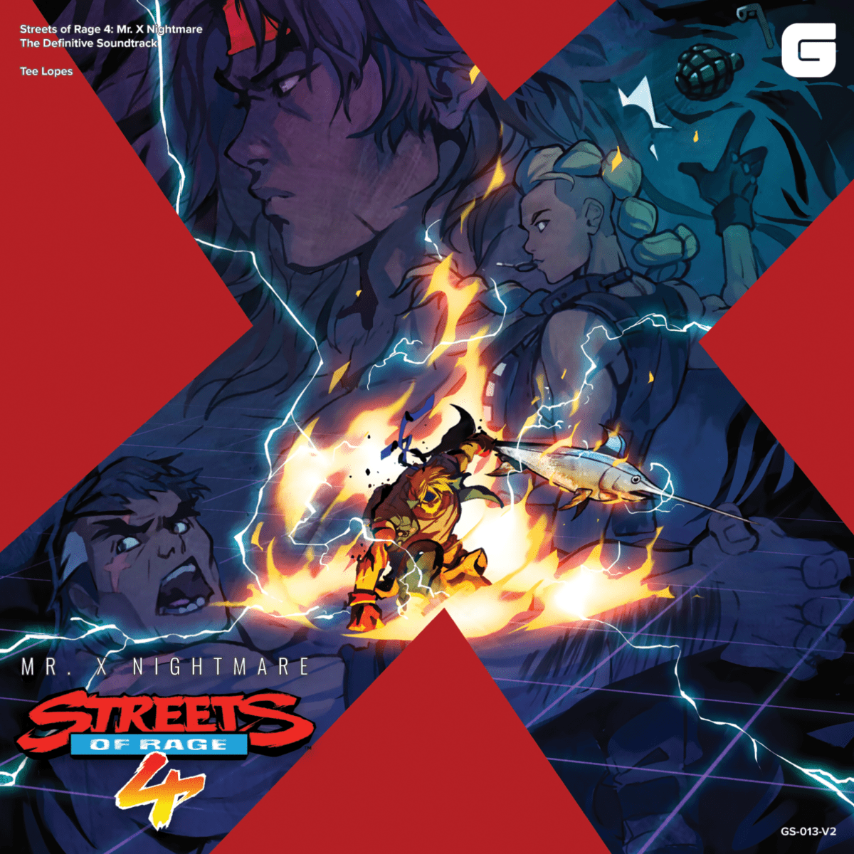 Streets of Rage 4: Mr X Nightmare OST Vinyle - 1LP - Vinyles - Brave Wave - Shop Just for Games