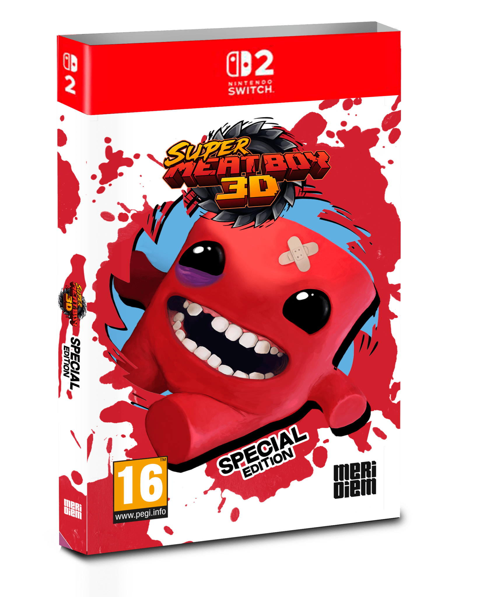 Super Meat Boy 3D Special Edition SWITCH 2 - Jeux Vidéo Physique - Meridiem - Shop Just for Games