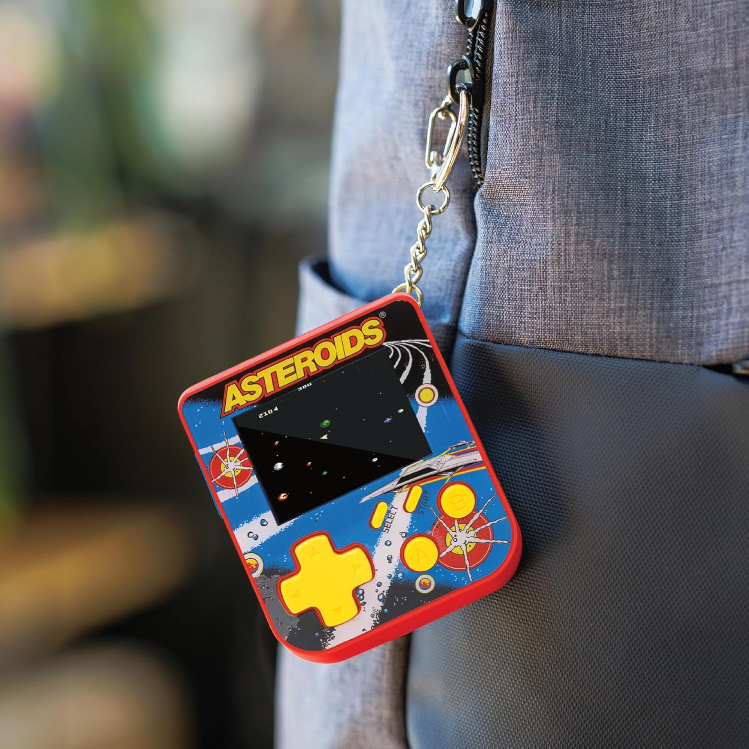 Super Micro Atari Asteroids Porte Clefs Gamer - Console portable - Evercade - Shop Just for Games