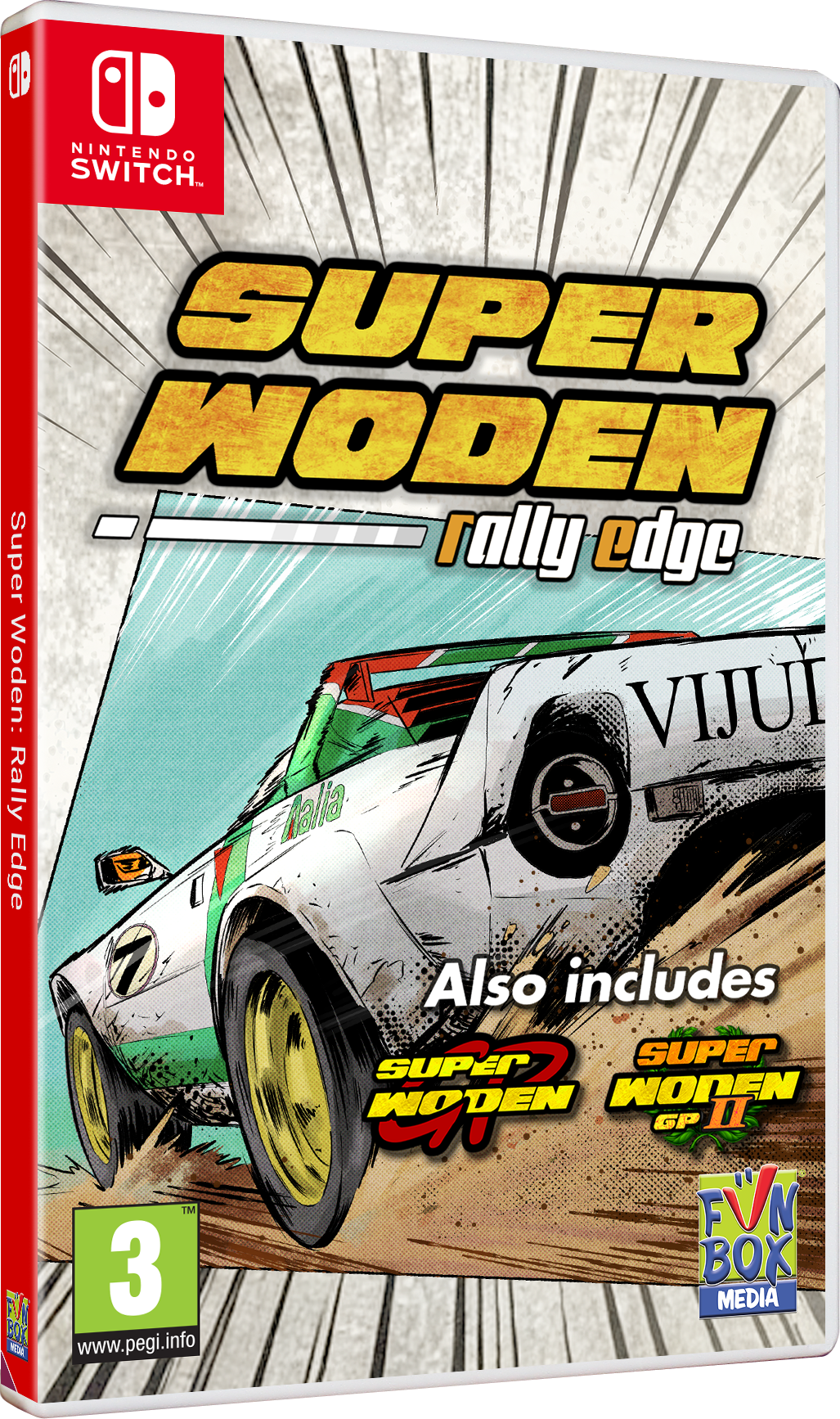 Super Woden Rally Edge Nintendo Switch - Jeux Vidéo Physique - Funbox - Shop Just for Games