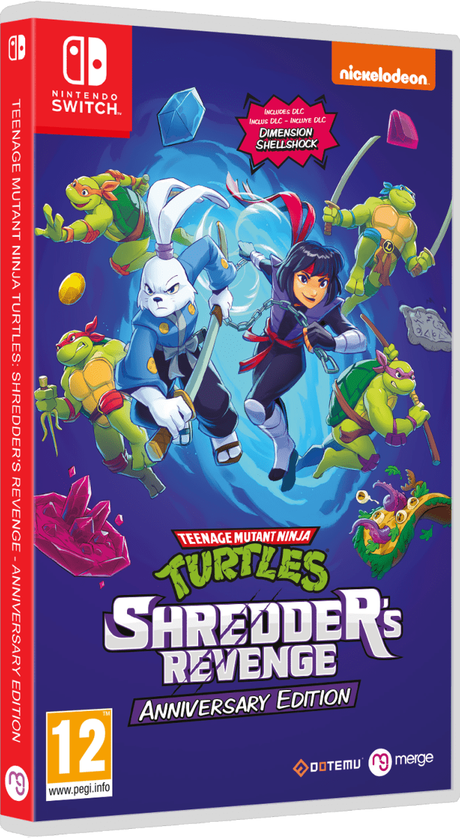 Teenage Mutant Ninja Turtles: Shredders Revenge Anniversary Nintendo SWITCH - Jeux Vidéo Physique - MERGE - Shop Just for Games