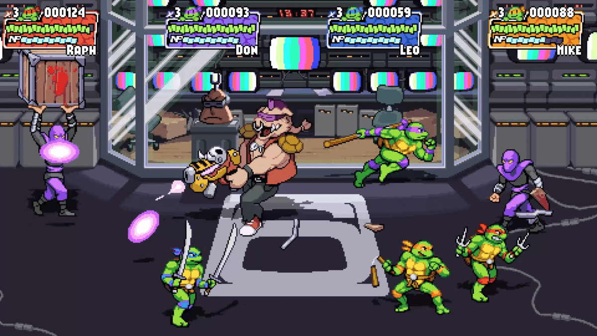 Teenage Mutant Ninja Turtles: Shredders Revenge Anniversary PS4 - Jeux Vidéo Physique - MERGE - Shop Just for Games
