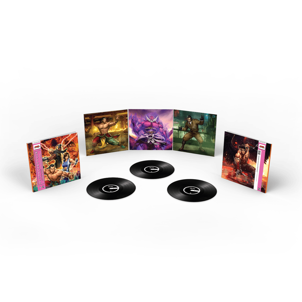 TEKKEN 5 (Original Soundtrack) Vinyle - 3LP - Vinyles - Laced Records - Shop Just for Games