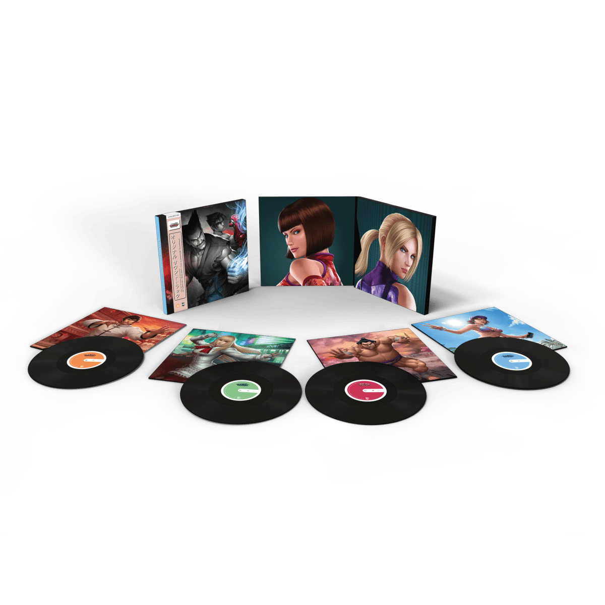 Tekken Tag Tournament 2 OST Vinyle - 4LP - Vinyles - Laced Records - Shop Just for Games