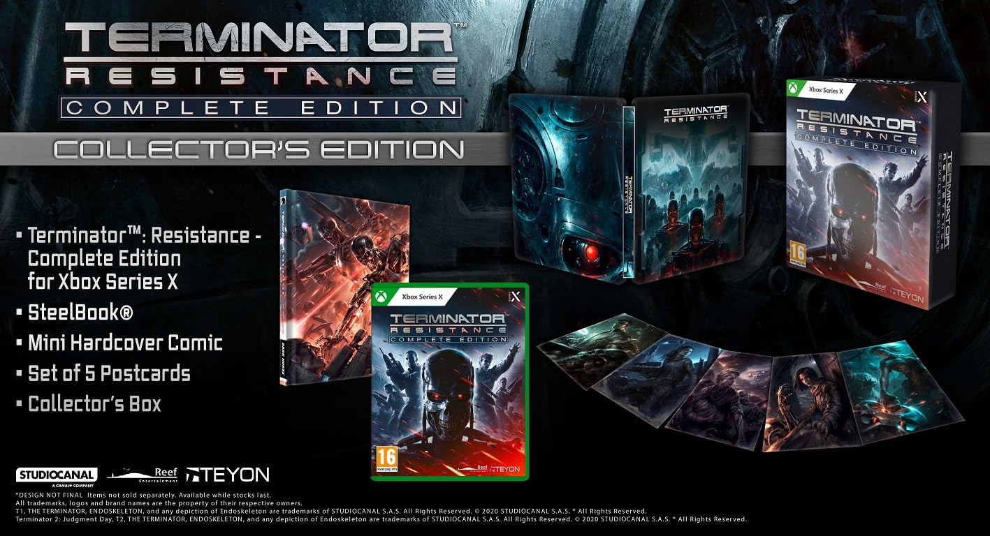 Terminator Resistance Complete Collector's Edition Xbox Series X - Jeux Vidéo Physique - Creative Distribution - Shop Just for Games