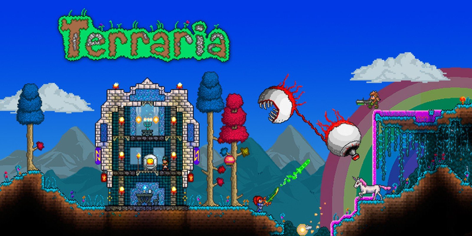 Terraria PS4 - Jeux Vidéo Physique - 505 GAMES - Shop Just for Games