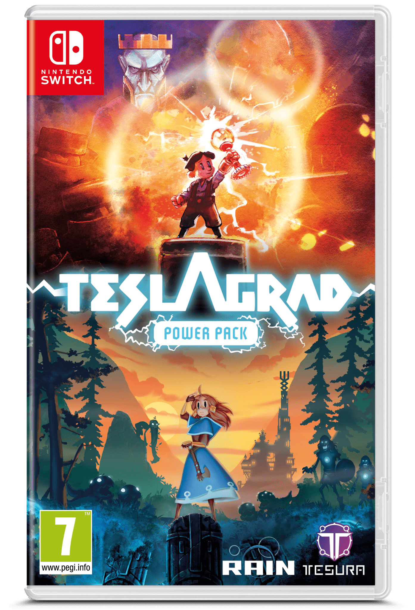 Teslagrad Power Pack Nintendo Switch - Jeux Vidéo Physique - TESURA - Shop Just for Games