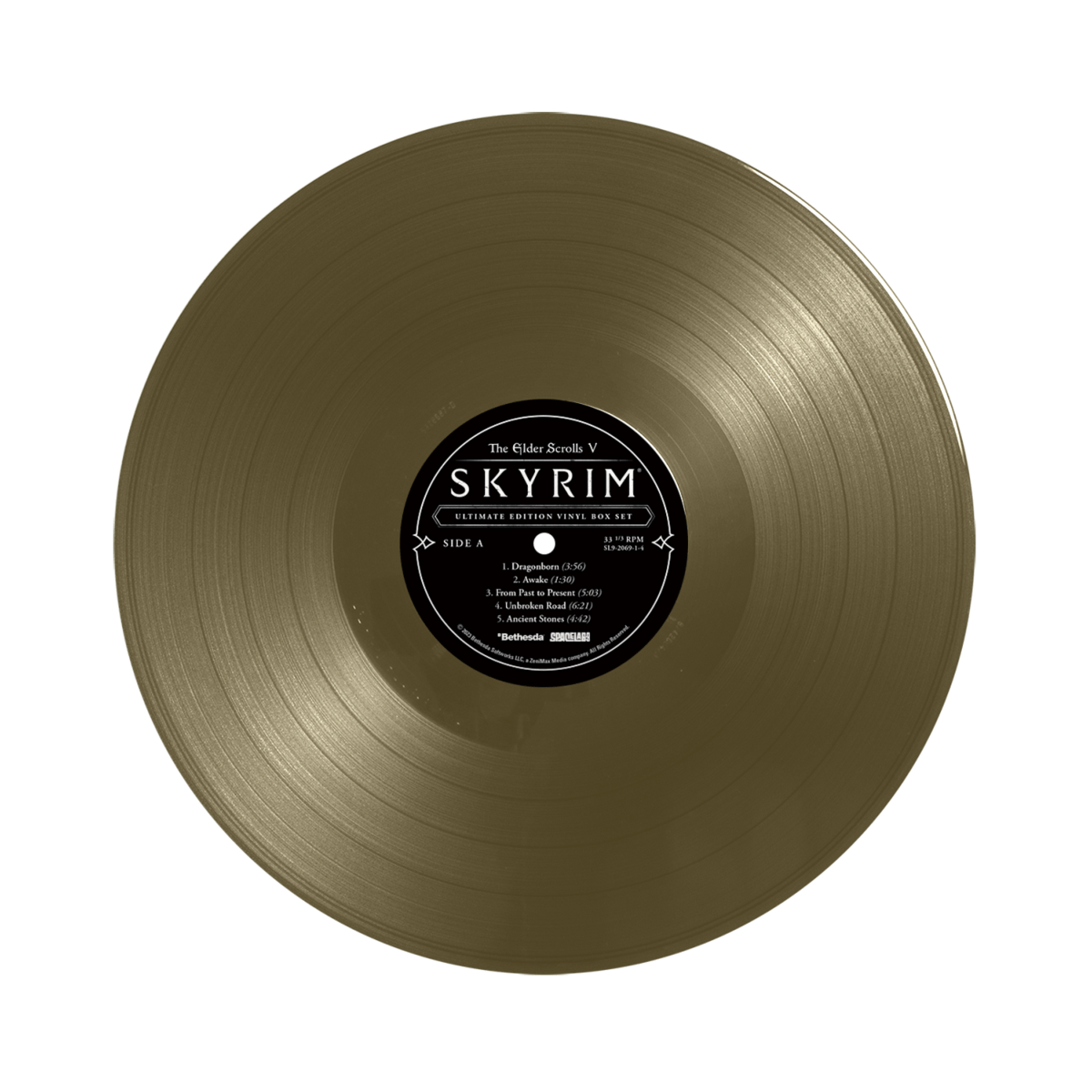 The Elder Scrolls V Skyrim Ultimate Gold Edition Vinyl Box Set - 4LP - Vinyles - SpaceLab9 - Shop Just for Games
