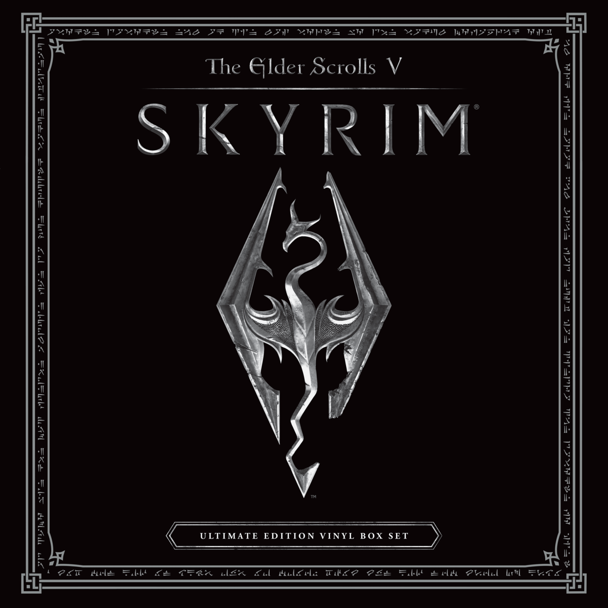 The Elder Scrolls V Skyrim Ultimate Gold Edition Vinyl Box Set - 4LP - Vinyles - SpaceLab9 - Shop Just for Games