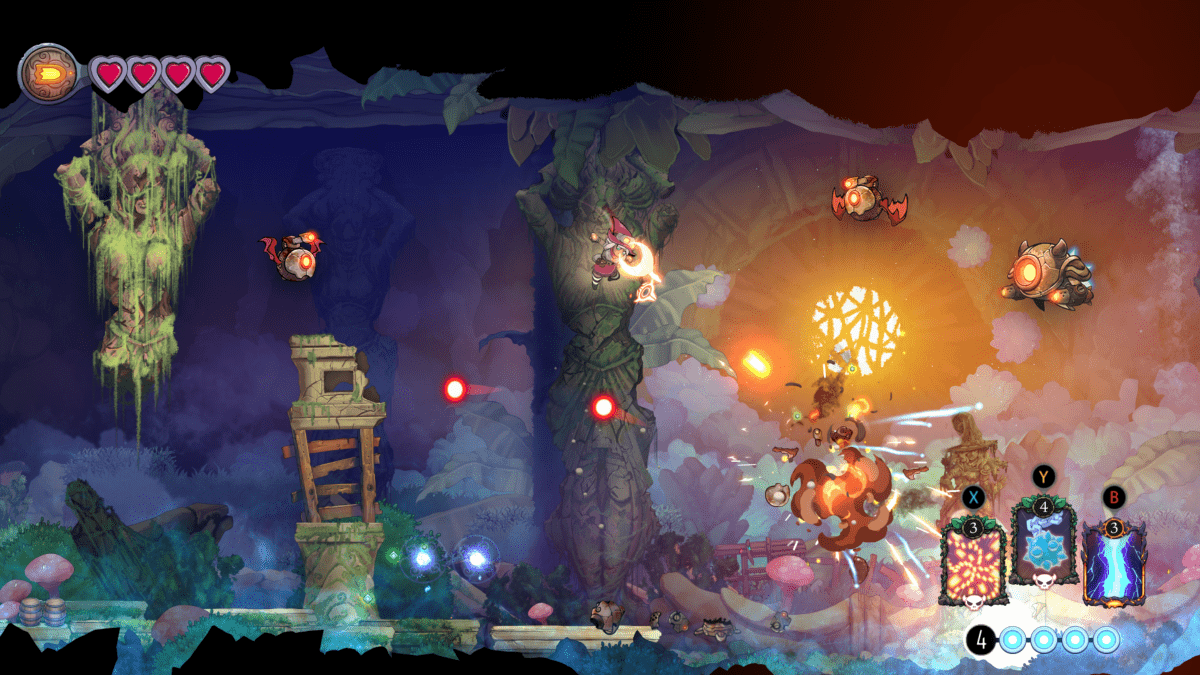 The Knight Witch Deluxe Edition PS4 - Jeux Vidéo Physique - Team 17 - Shop Just for Games