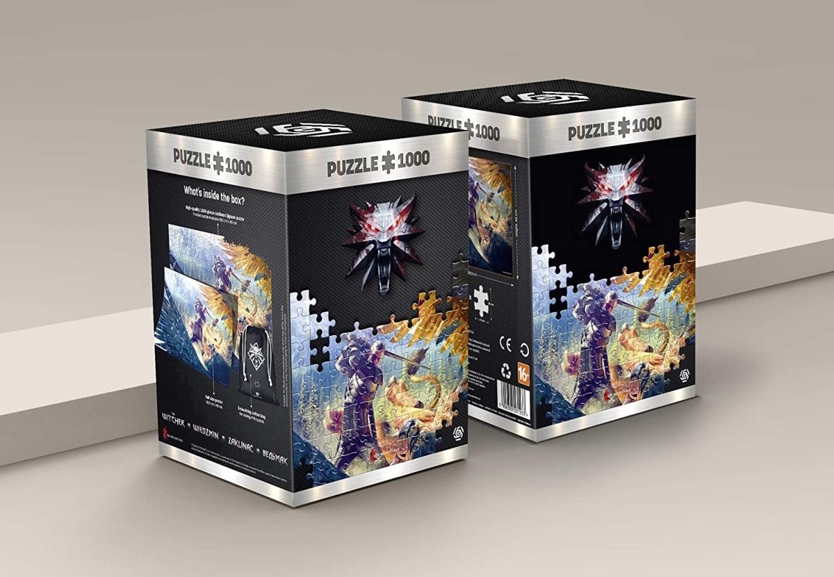The Witcher: Griffin Fight Puzzle 1000 pièces - Puzzles - CENEGA - Shop Just for Games