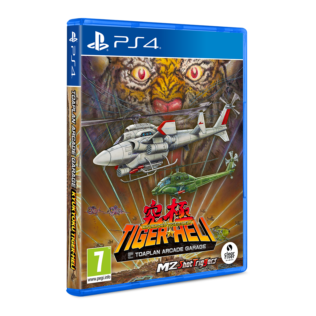 Toaplan Arcade Garage: Kyukyoku Tiger - Heli PS4 - Jeux Vidéo Physique - Clear River Games - Shop Just for Games