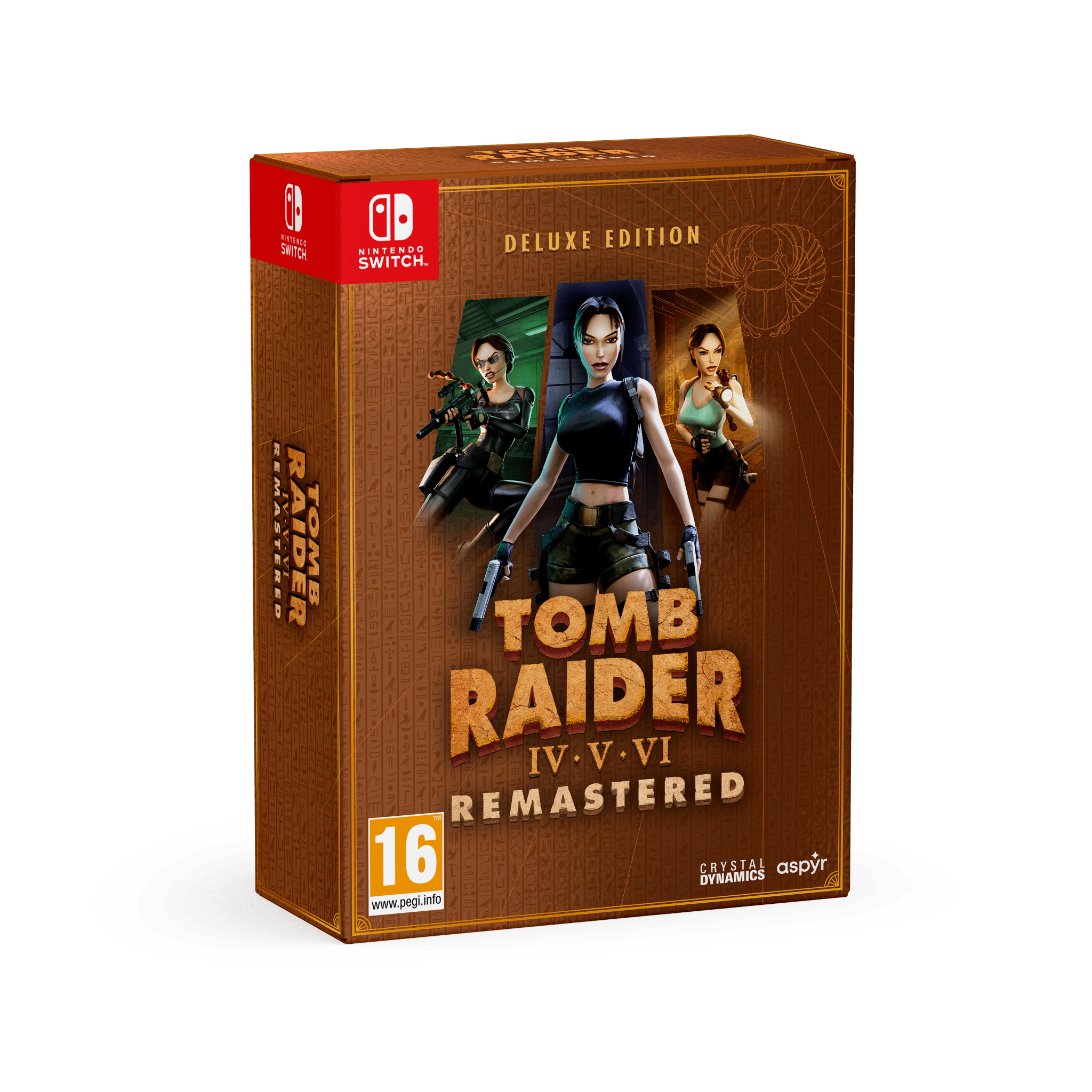 Tomb Raider IV - VI Remastered Starring Lara Croft Deluxe Edition Nintendo Switch - Jeux Vidéo Physique - UIE - Shop Just for Games