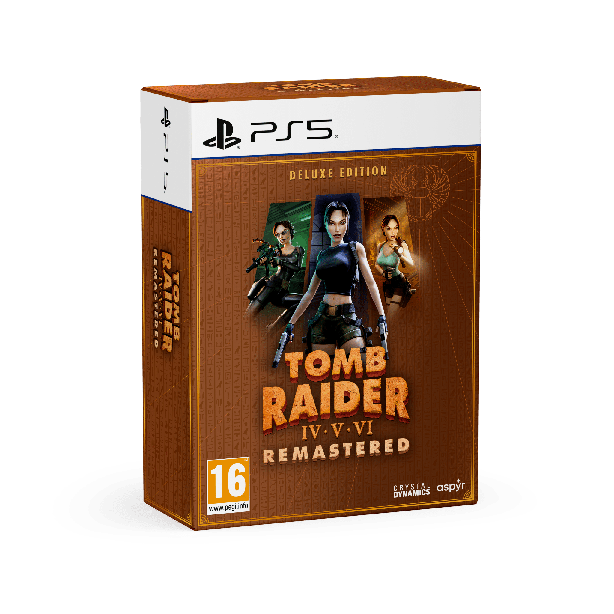 Tomb Raider IV - VI Remastered Starring Lara Croft Deluxe Edition PS5 - Jeux Vidéo Physique - UIE - Shop Just for Games