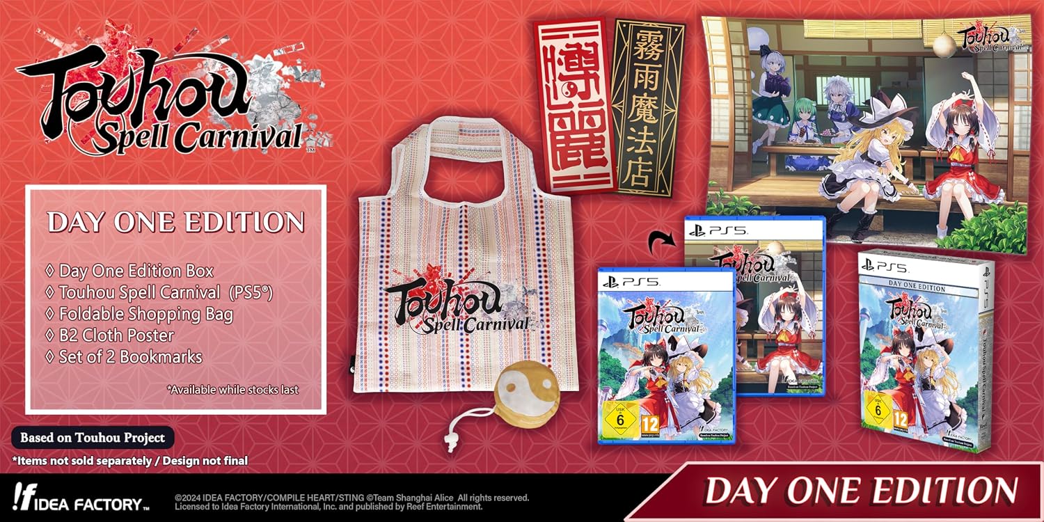 Touhou Spell Carnival Day One Edition PS5 - Jeux Vidéo Physique - Creative Distribution - Shop Just for Games