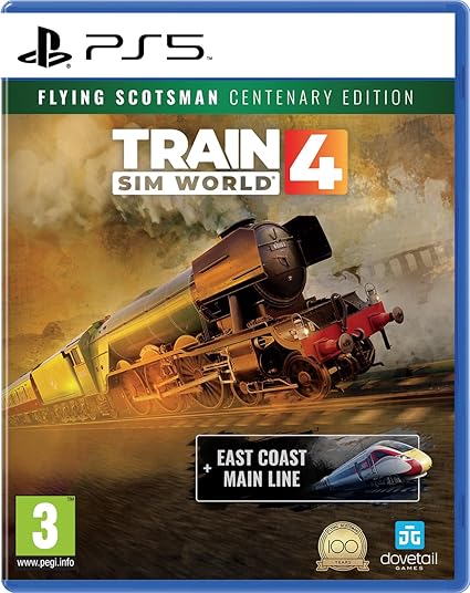 Train Sim World 4 - Flying Scotsman Centenary Edition PS5 - Jeux Vidéo Physique - DOVETAIL Games - Shop Just for Games