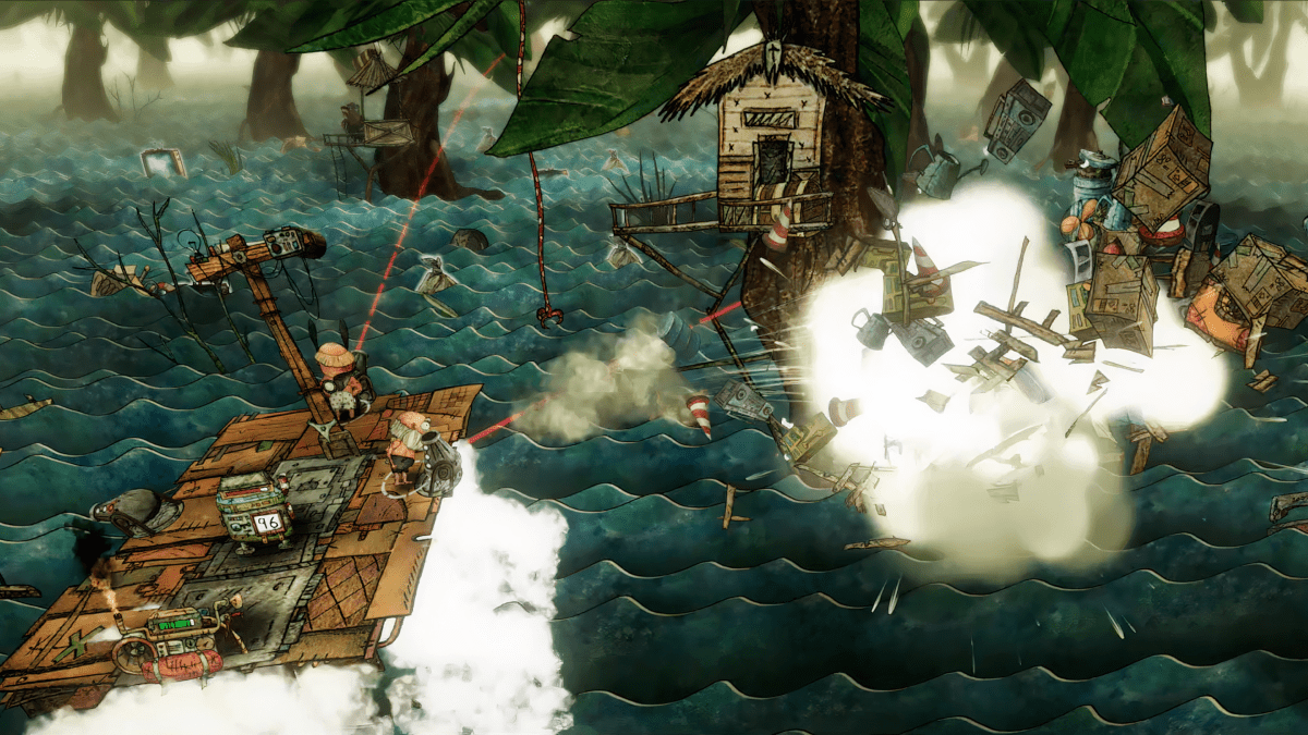 Trash Sailors Nintendo SWITCH - Jeux Vidéo Physique - MERGE - Shop Just for Games