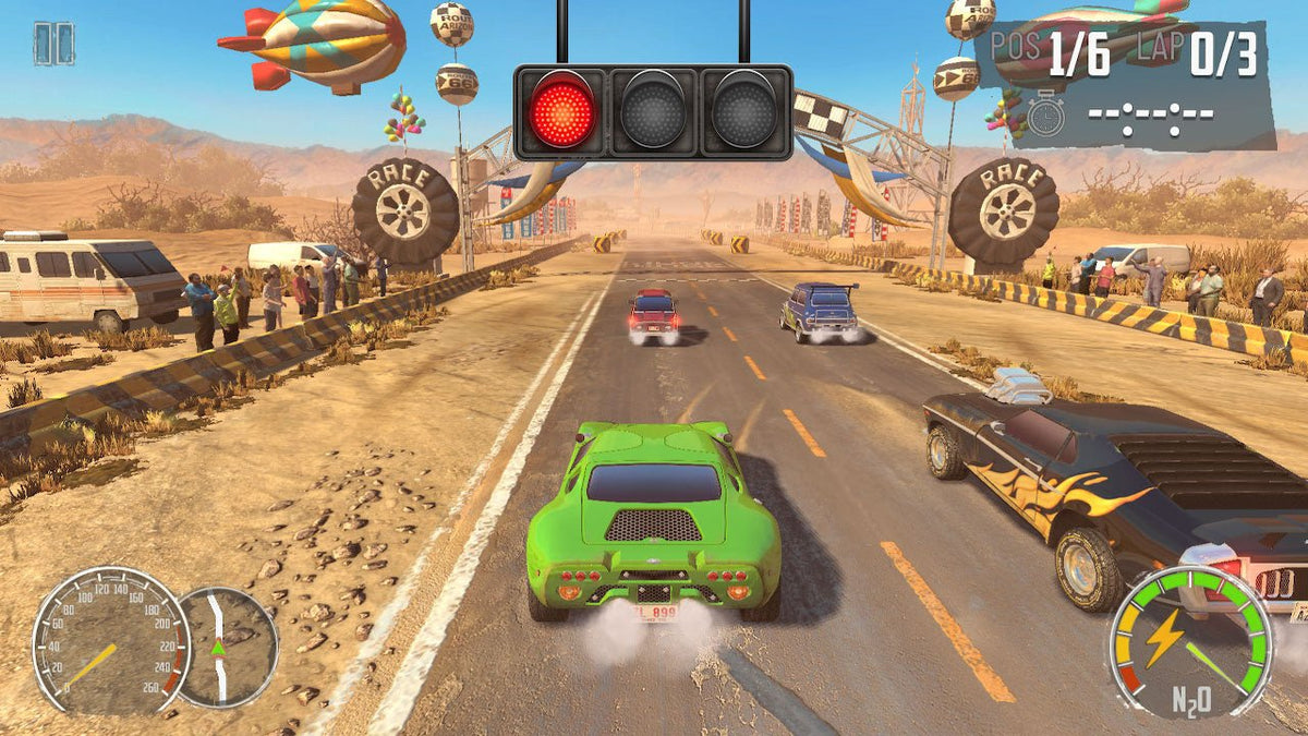 Turbo Boost Racing Nintendo Switch (Code de téléchargement) - Jeux Vidéo Code de Téléchargement - CONTACT SALES - Shop Just for Games