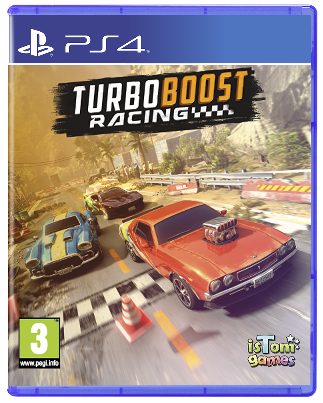 Turbo Boost Racing PS4 - Jeux Vidéo Physique - CONTACT SALES - Shop Just for Games