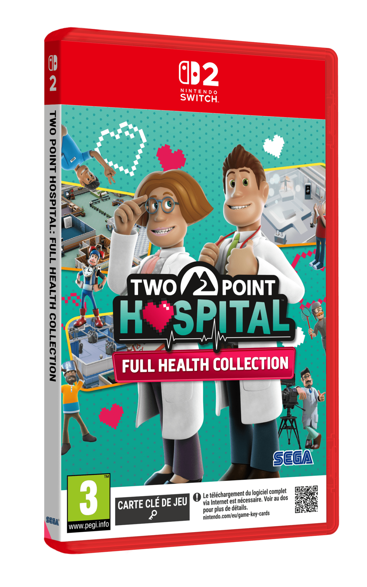 Two Point Hospital Full Health Collection Switch 2 - Jeux Vidéo Physique - UIE - Shop Just for Games