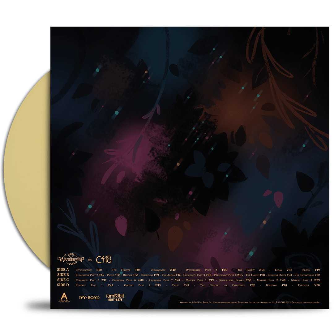 Wanderstop 2LP - Vinyles - iam8bit - Shop Just for Games