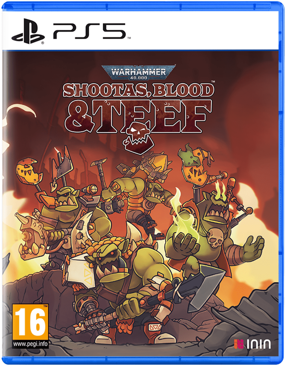 Warhammer 40,000 Shootas, Blood & Teef PS5 - Jeux Vidéo Physique - ININ - Shop Just for Games