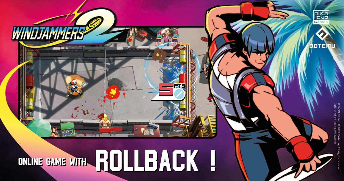 Windjammers 2 PS4 - Jeux Vidéo Physique - PIX'N LOVE GAMES - Shop Just for Games
