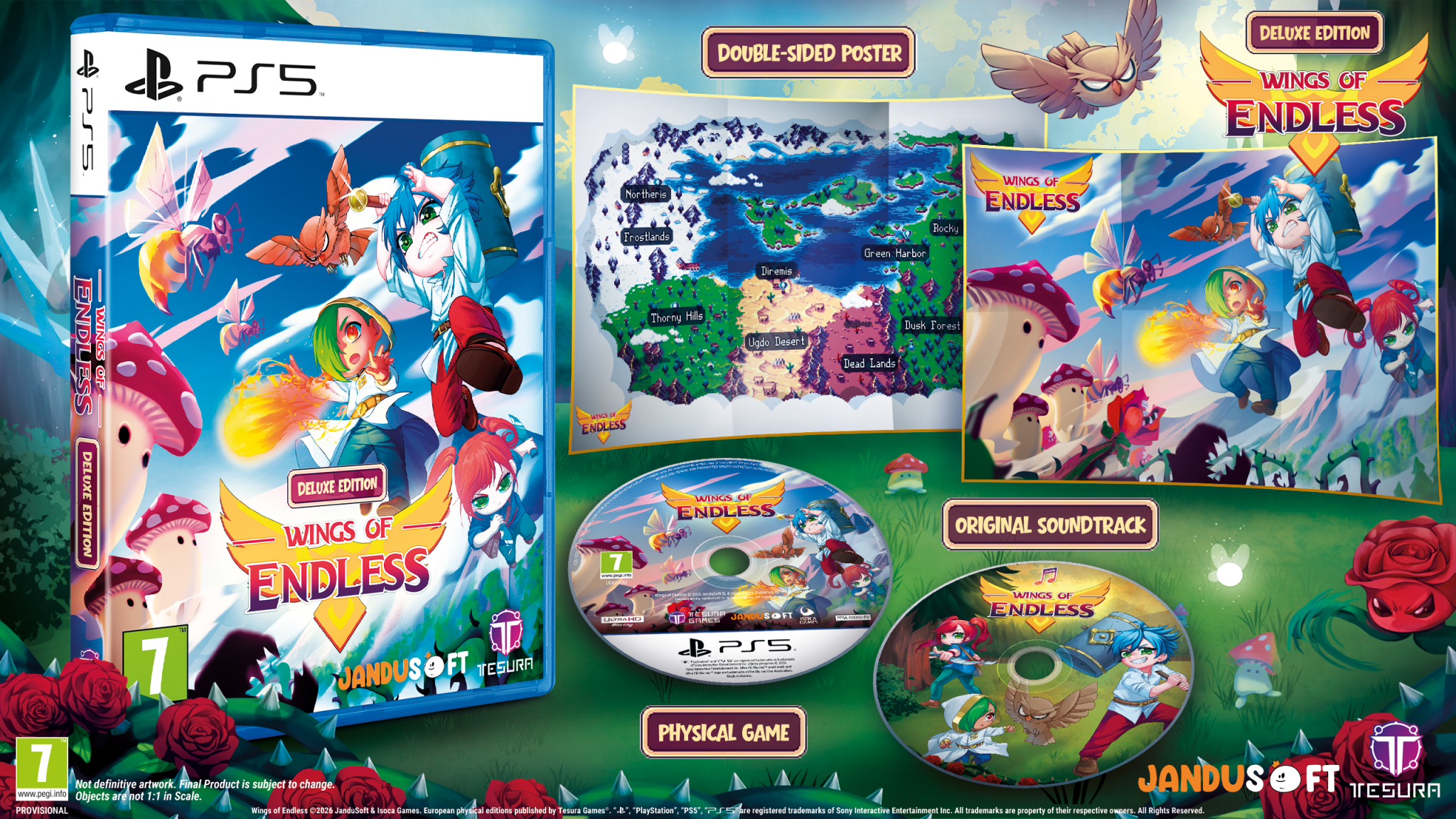 Wings of Endless Deluxe Edition PS5 - Jeux Vidéo Physique - TESURA - Shop Just for Games