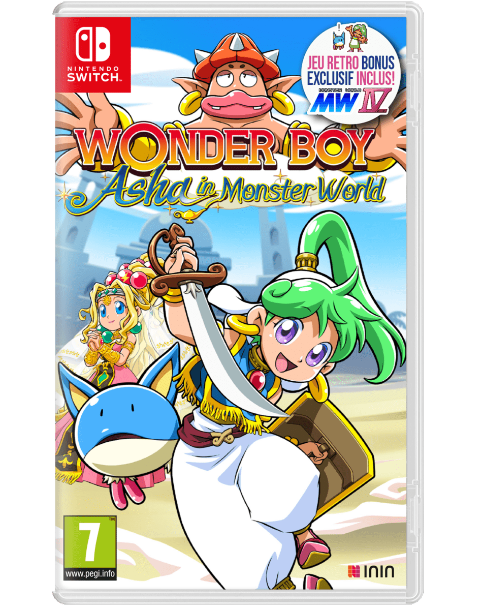 Wonder Boy Asha In Monster World SWITCH - Jeux Vidéo Physique - ININ - Shop Just for Games