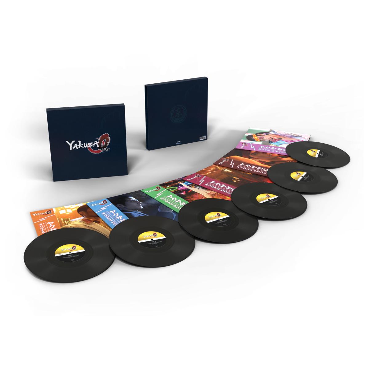 Yakuza 0 Deluxe Box OST Vinyle - 6LP - Vinyles - Laced Records - Shop Just for Games