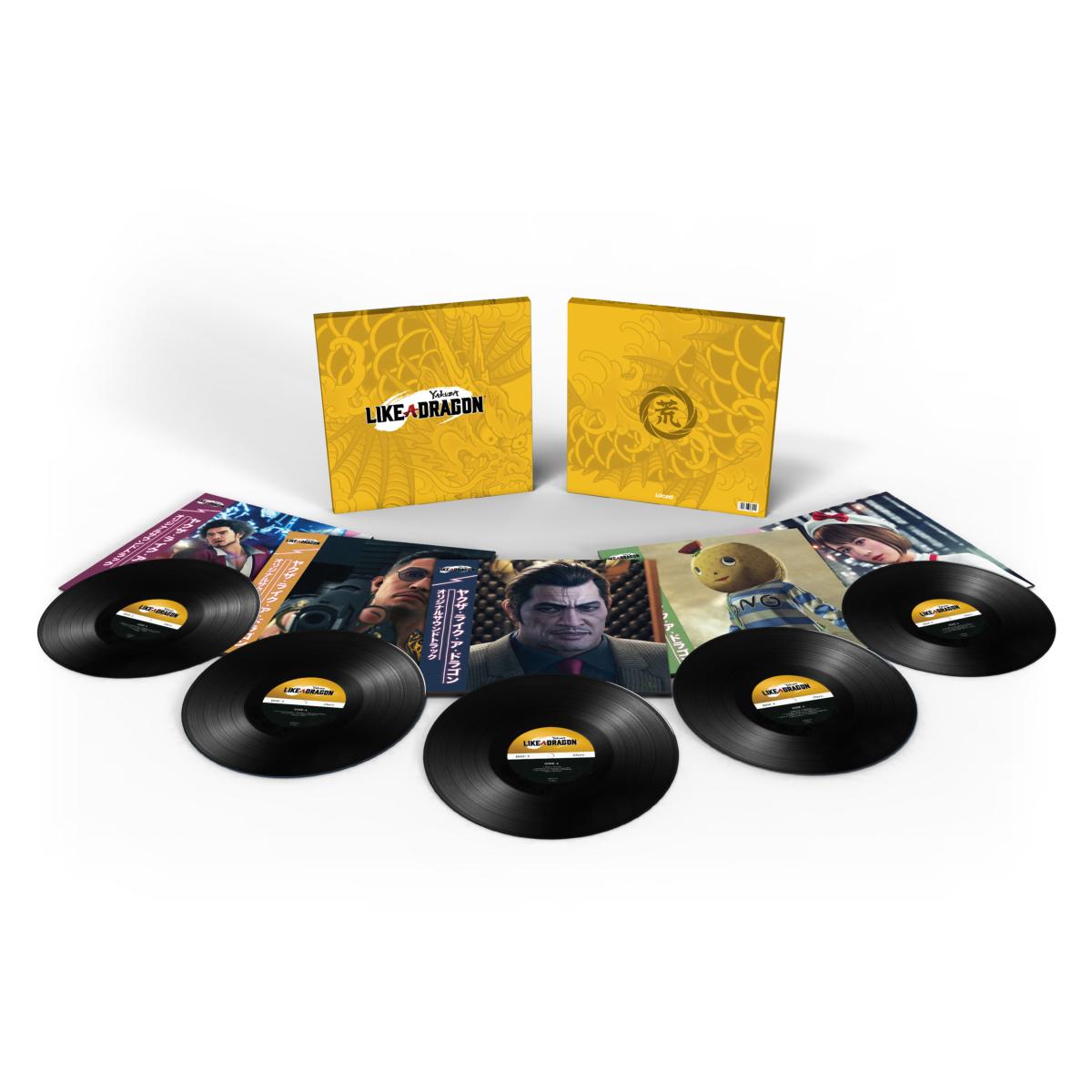 Yakuza: Like a Dragon (Deluxe Boxset) Vinyle - 5LP - Vinyles - Laced Records - Shop Just for Games